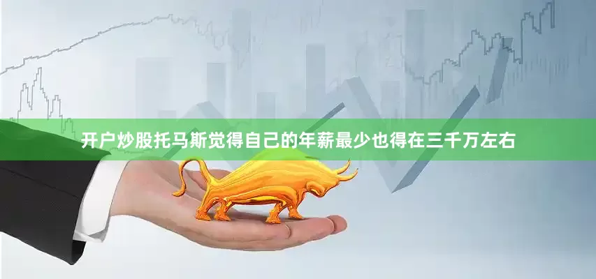 开户炒股托马斯觉得自己的年薪最少也得在三千万左右